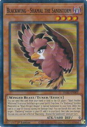 Blackwing - Shamal the Sandstorm [DABL-EN002] Super Rare - Yu-Gi-Oh! - Card Brawlers | Quebec | Canada |