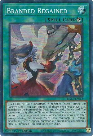 Branded Regained [DABL-EN053] Super Rare - Yu-Gi-Oh! - Card Brawlers | Quebec | Canada |