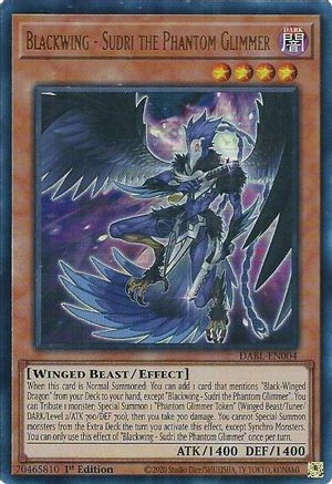 Blackwing - Sudri the Phantom Glimmer [DABL-EN004] Ultra Rare - Yu-Gi-Oh! - Card Brawlers | Quebec | Canada |