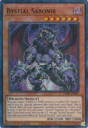 Bystial Saronir [DABL-EN007] Super Rare - Yu-Gi-Oh! - Card Brawlers | Quebec | Canada |