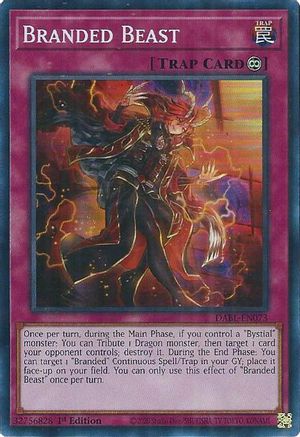 Branded Beast [DABL-EN073] Super Rare - Yu-Gi-Oh! - Card Brawlers | Quebec | Canada |