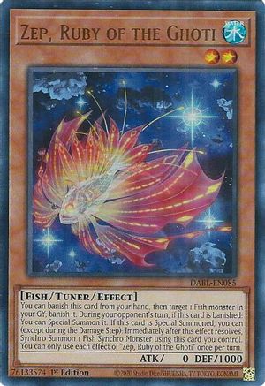 Zep, Ruby of the Ghoti [DABL-EN085] Ultra Rare - Yu-Gi-Oh! - Card Brawlers | Quebec | Canada |