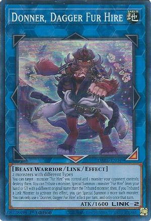 Donner, Dagger Fur Hire [DABL-EN049] Super Rare - Yu-Gi-Oh! - Card Brawlers | Quebec | Canada |