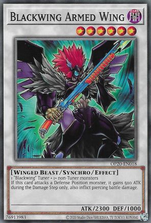 Blackwing Armed Wing [OP20-EN018] Common - Yu-Gi-Oh! - Card Brawlers | Quebec | Canada |