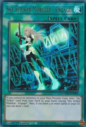 Sky Striker Mobilize - Engage! [MAMA-EN009] Ultra Rare - Yu-Gi-Oh! - Card Brawlers | Quebec | Canada |