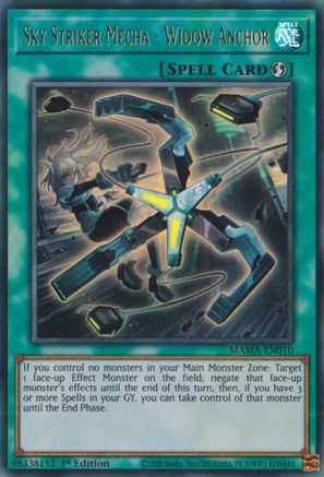 Sky Striker Mecha - Widow Anchor [MAMA-EN010] Ultra Rare - Yu-Gi-Oh! - Card Brawlers | Quebec | Canada |