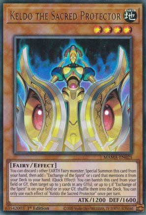 Keldo the Sacred Protector [MAMA-EN025] Ultra Rare - Yu-Gi-Oh! - Card Brawlers | Quebec | Canada |