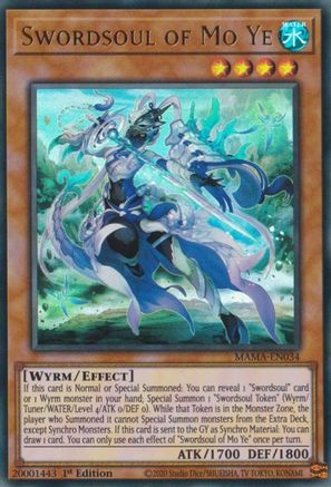 Swordsoul of Mo Ye [MAMA-EN034] Ultra Rare - Yu-Gi-Oh! - Card Brawlers | Quebec | Canada |