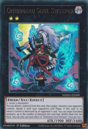 Onibimaru Soul Sweeper [MAMA-EN069] Ultra Rare - Yu-Gi-Oh! - Card Brawlers | Quebec | Canada |