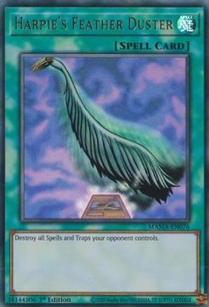 Harpie's Feather Duster [MAMA-EN076] Ultra Rare - Yu-Gi-Oh! - Card Brawlers | Quebec | Canada |