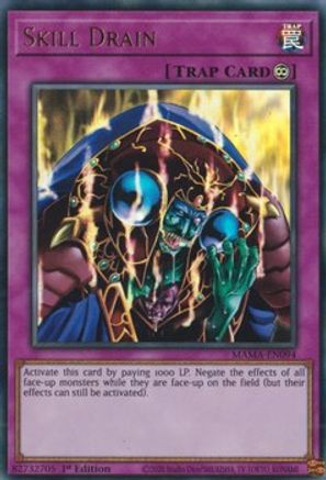 Skill Drain [MAMA-EN094] Ultra Rare - Yu-Gi-Oh! - Card Brawlers | Quebec | Canada |