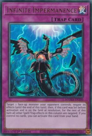 Infinite Impermanence [MAMA-EN100] Ultra Rare - Yu-Gi-Oh! - Card Brawlers | Quebec | Canada |