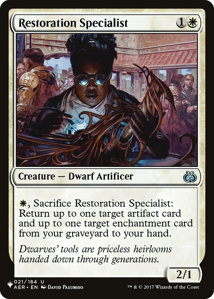 Restoration Specialist [The List] - Magic: The Gathering - Card Brawlers | Quebec | Canada |