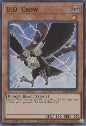D.D. Crow [BLCR-EN077] Ultra Rare - Yu-Gi-Oh! - Card Brawlers | Quebec | Canada |