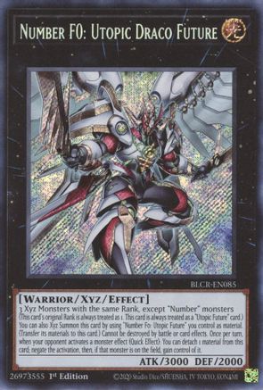 Number F0: Utopic Draco Future [BLCR-EN085] Secret Rare - Yu-Gi-Oh! - Card Brawlers | Quebec | Canada |