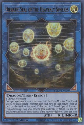 Hieratic Seal of the Heavenly Spheres [BLCR-EN090] Ultra Rare - Yu-Gi-Oh! - Card Brawlers | Quebec | Canada |