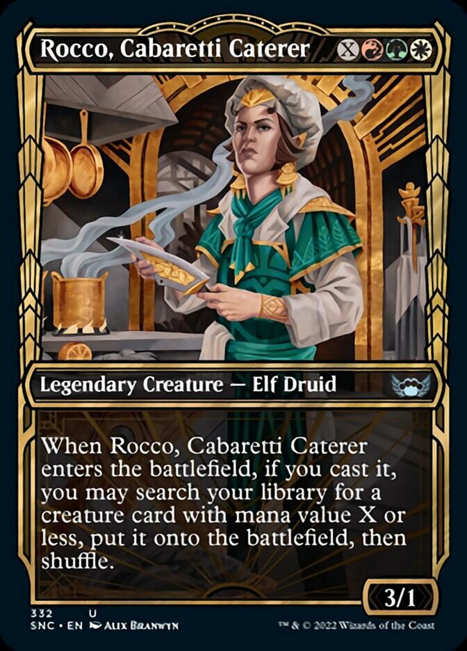 Rocco, Cabaretti Caterer (Showcase Golden Age) [Streets of New Capenna] - Magic: The Gathering - Card Brawlers | Quebec | Canada |