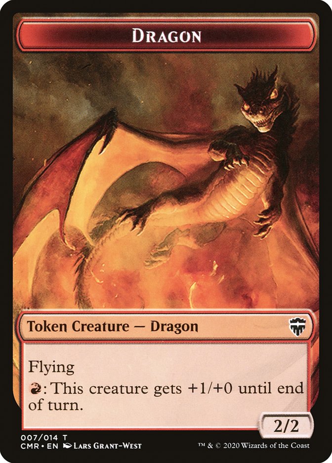 Dragon // Treasure Double-Sided Token [Commander Legends Tokens] - Magic: The Gathering - Card Brawlers | Quebec | Canada |