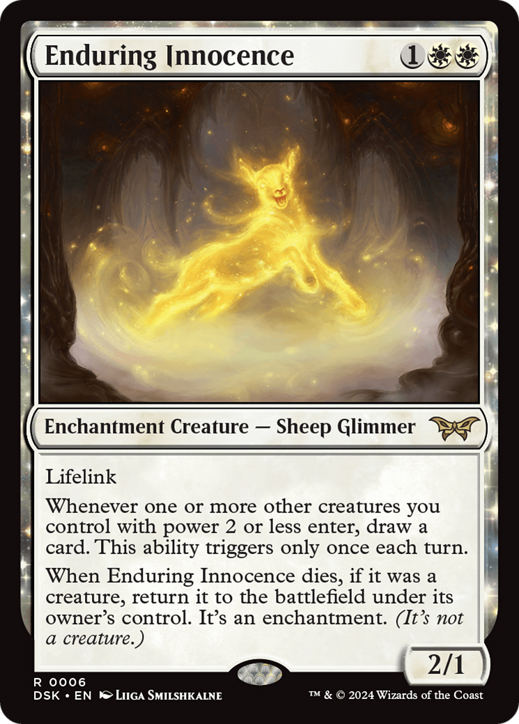 Enduring Innocence [Duskmourn: House of Horror] - Magic: The Gathering - Card Brawlers | Quebec | Canada |