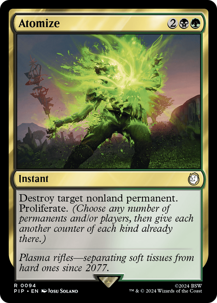 Atomize [Fallout] - Magic: The Gathering - Card Brawlers | Quebec | Canada |