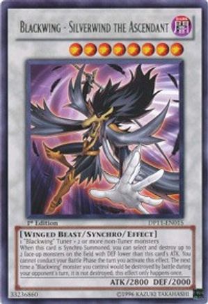 Blackwing - Silverwind the Ascendant [DP11-EN015] Rare - Yu-Gi-Oh! - Card Brawlers | Quebec | Canada |