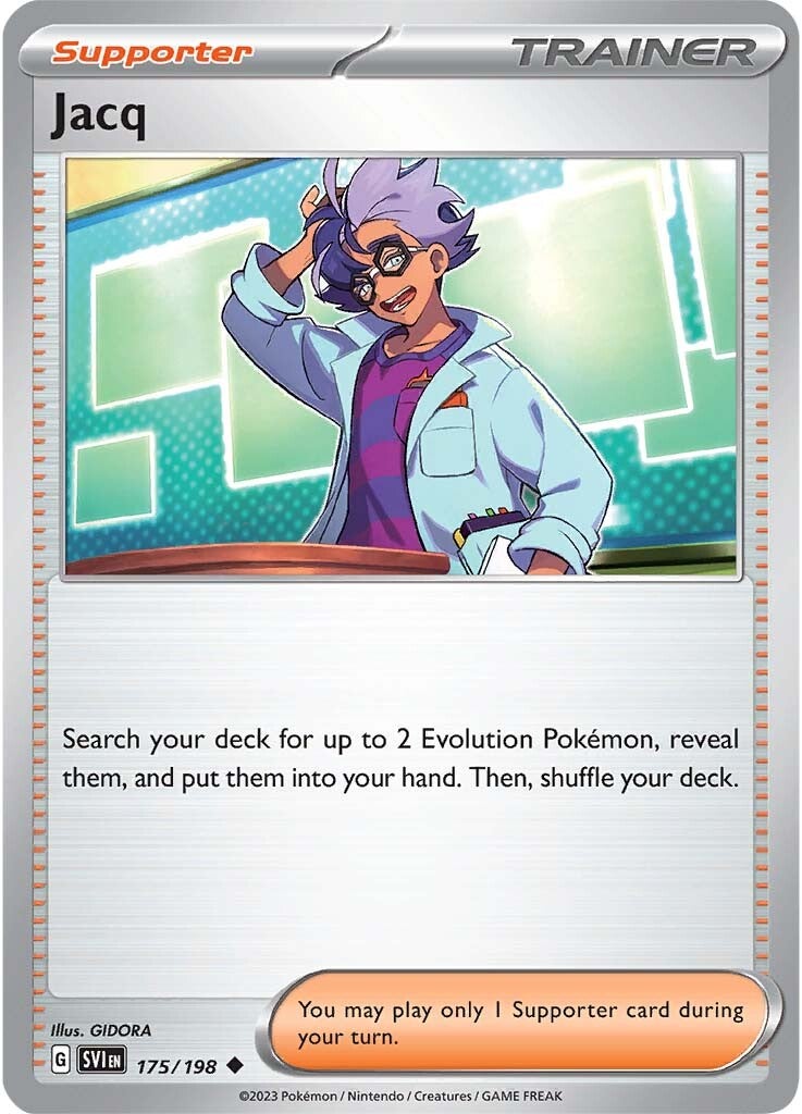 Jacq (175/198) [Scarlet & Violet: Base Set] - Pokémon - Card Brawlers | Quebec | Canada |