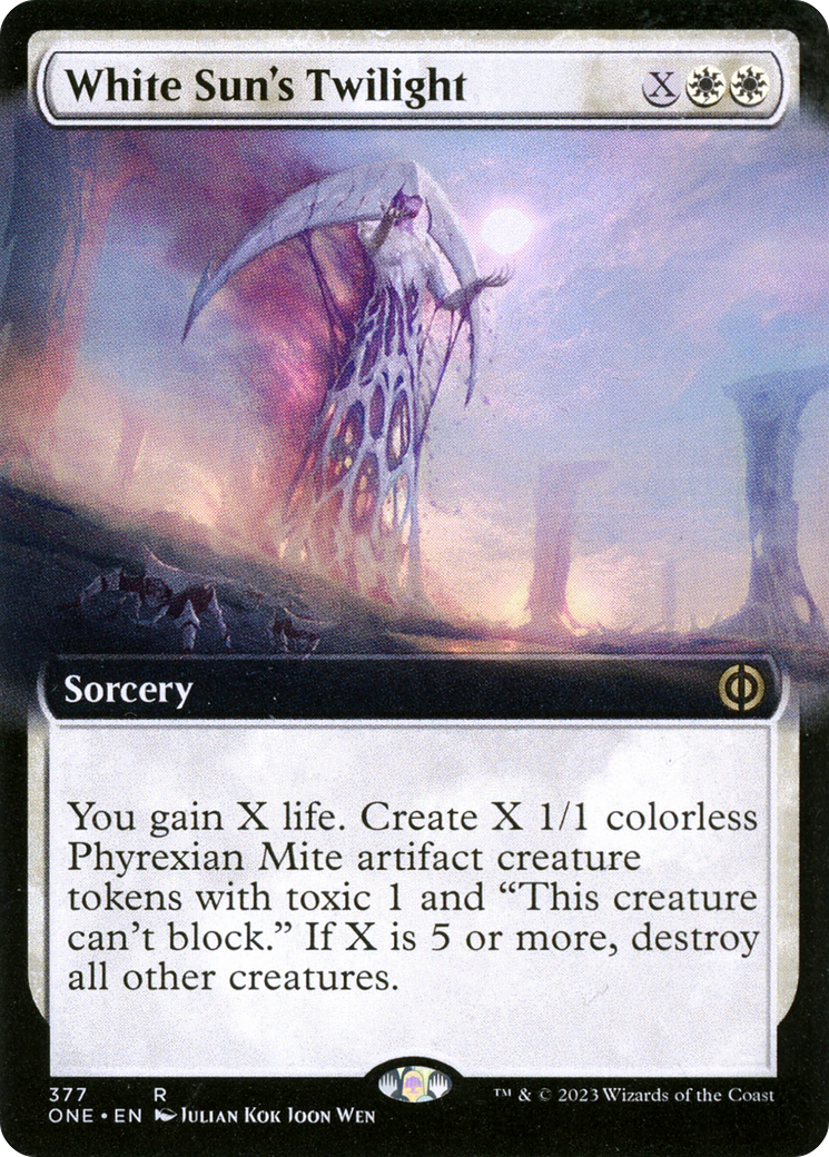 White Sun's Twilight (Extended Art) [Phyrexia: All Will Be One] - Magic: The Gathering - Card Brawlers | Quebec | Canada |