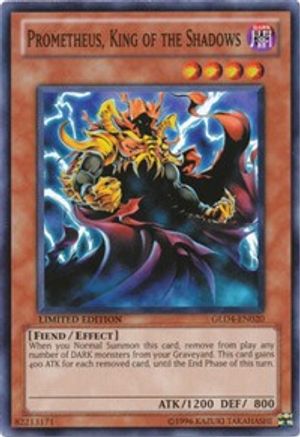 Prometheus, King of the Shadows [GLD4-EN020] Common - Yu-Gi-Oh! - Card Brawlers | Quebec | Canada |