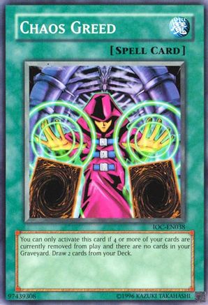 Chaos Greed [IOC-EN038] Common - Yu-Gi-Oh! - Card Brawlers | Quebec | Canada |