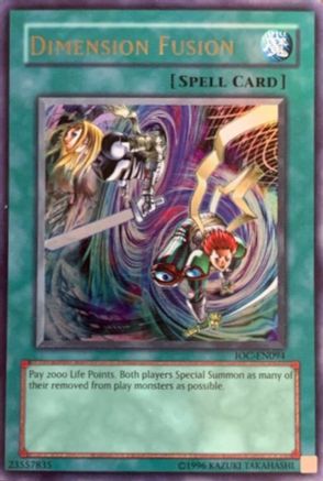 Dimension Fusion [IOC-EN094] Ultra Rare - Yu-Gi-Oh! - Card Brawlers | Quebec | Canada |