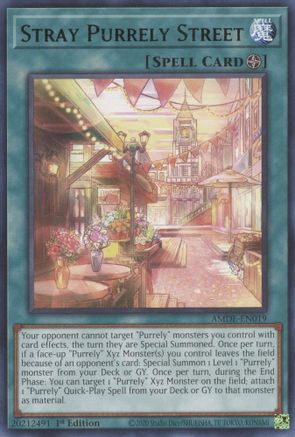 Stray Purrely Street [AMDE-EN019] Rare - Yu-Gi-Oh! - Card Brawlers | Quebec | Canada |