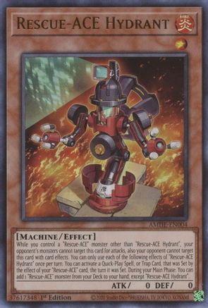 Rescue-ACE Hydrant [AMDE-EN004] Ultra Rare - Yu-Gi-Oh! - Card Brawlers | Quebec | Canada |