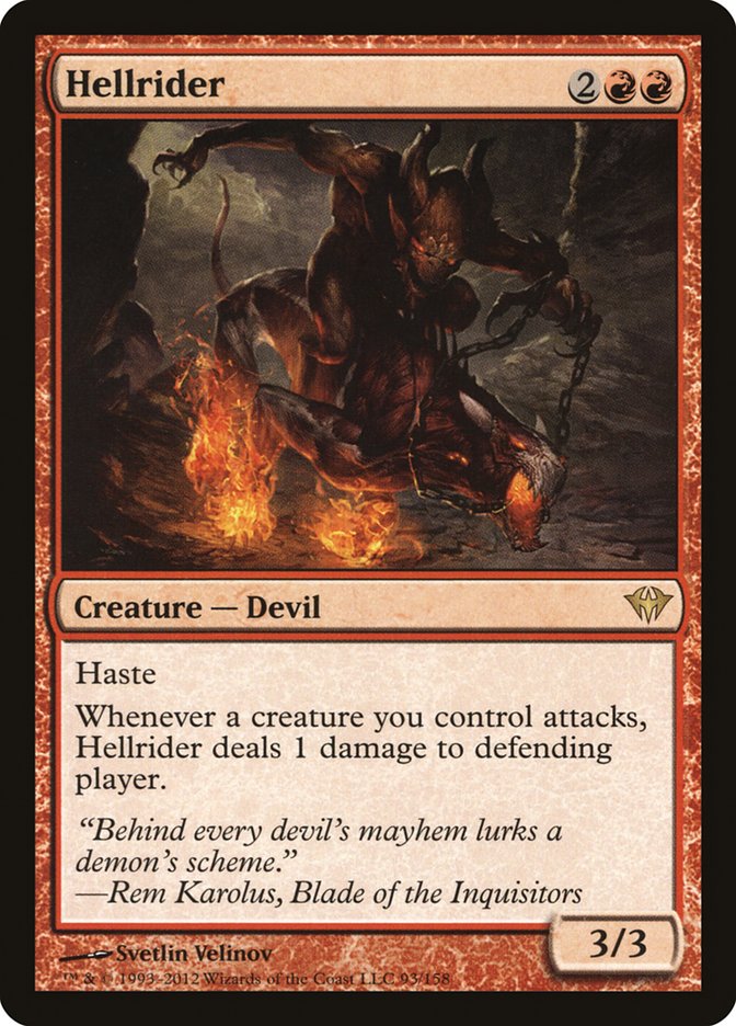 Hellrider [Dark Ascension] - Magic: The Gathering - Card Brawlers | Quebec | Canada |