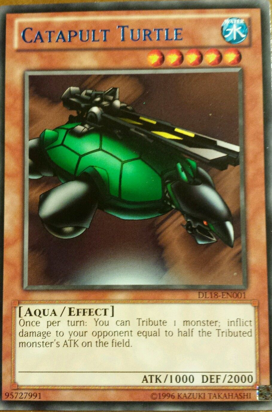 Catapult Turtle (Blue) [DL18-EN001] Rare - Yu-Gi-Oh! - Card Brawlers | Quebec | Canada |