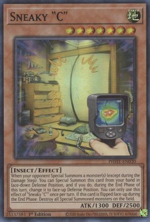 Sneaky "C" [PHHY-EN030] Super Rare - Yu-Gi-Oh! - Card Brawlers | Quebec | Canada |