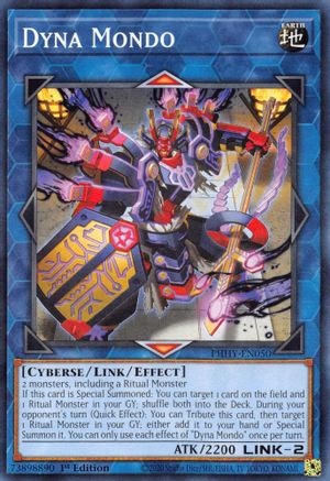 Dyna Mondo [PHHY-EN050] Common - Yu-Gi-Oh! - Card Brawlers | Quebec | Canada |