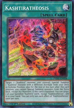 Kashtiratheosis [PHHY-EN058] Secret Rare - Yu-Gi-Oh! - Card Brawlers | Quebec | Canada |