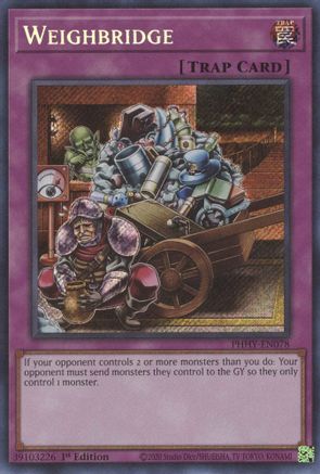 Weighbridge [PHHY-EN078] Secret Rare - Yu-Gi-Oh! - Card Brawlers | Quebec | Canada |