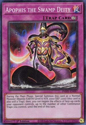 Apophis the Swamp Deity [PHHY-EN097] Super Rare - Yu-Gi-Oh! - Card Brawlers | Quebec | Canada |