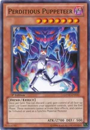 Perditious Puppeteer [GENF-EN033] Common - Yu-Gi-Oh! - Card Brawlers | Quebec | Canada |