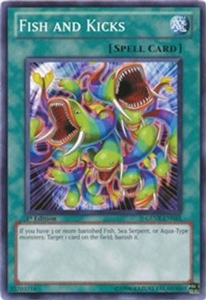 Fish and Kicks [GENF-EN055] Common - Yu-Gi-Oh! - Card Brawlers | Quebec | Canada |