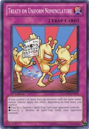 Treaty on Uniform Nomenclature [GENF-EN073] Common - Yu-Gi-Oh! - Card Brawlers | Quebec | Canada |
