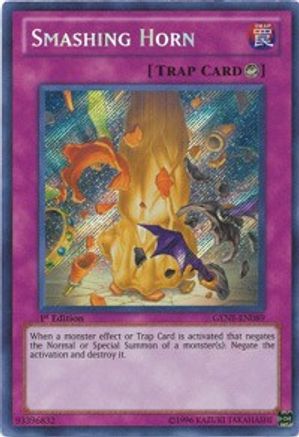 Smashing Horn [GENF-EN089] Secret Rare - Yu-Gi-Oh! - Card Brawlers | Quebec | Canada |