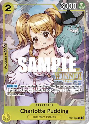 Charlotte Pudding (Offline Regional 2023) [Winner] (ST07-008) - One Piece Promotion Cards Foil