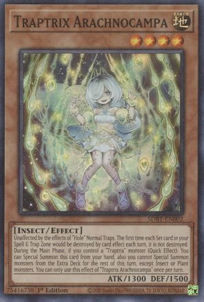 Traptrix Arachnocampa [SDBT-EN002] Super Rare - Yu-Gi-Oh! - Card Brawlers | Quebec | Canada |