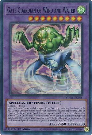 Gate Guardian of Wind and Water [MAZE-EN005] Super Rare - Yu-Gi-Oh! - Card Brawlers | Quebec | Canada |