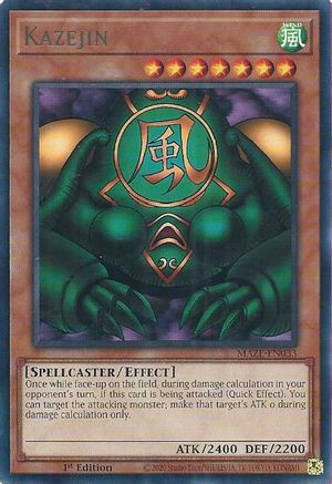 Kazejin [MAZE-EN033] Rare - Yu-Gi-Oh! - Card Brawlers | Quebec | Canada |