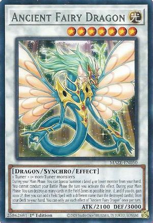 Ancient Fairy Dragon [MAZE-EN050] Rare - Yu-Gi-Oh! - Card Brawlers | Quebec | Canada |