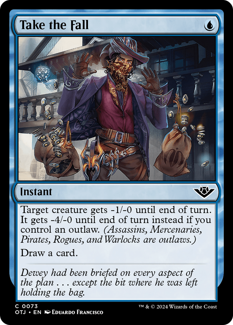 Take the Fall [Outlaws of Thunder Junction] - Magic: The Gathering - Card Brawlers | Quebec | Canada |
