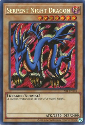 Serpent Night Dragon (25th Anniversary) [SRL-EN103] Secret Rare - Yu-Gi-Oh! - Card Brawlers | Quebec | Canada |